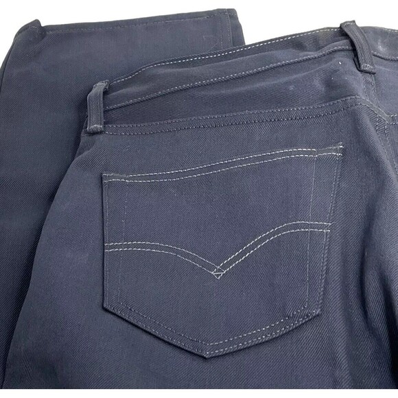 Levi's Men's 501 Original Straight Leg Button Fly Dark Blue Jeans 32 X 30 New! - Picture 4 of 8